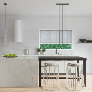 Lampe suspendue PASTELO 1 chrome