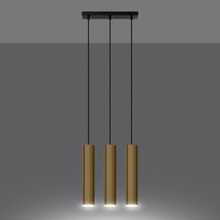 Lampe pendante LAGOS 3 or poli