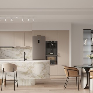 Lustre LEMMI 6 blanc