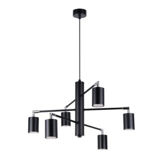 Lustre LEMMI 6 noir