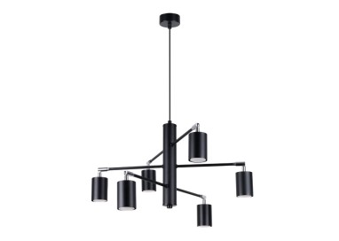 Lustre LEMMI 6 noir
