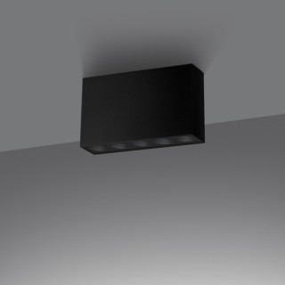 Plafonnier SOLE noir LED