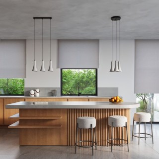 Lampe suspendue REA 1 béton