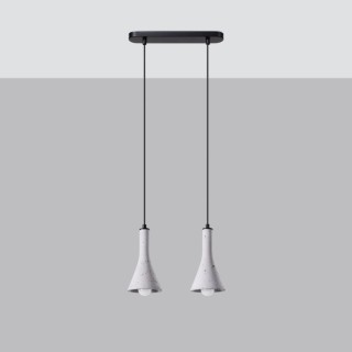 Lampe suspendue REA 2 béton
