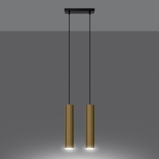Lampe suspendue LAGOS 2 or poli