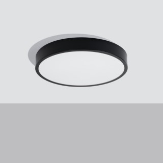 Plafonnier ONYX 50 noir LED 3000K