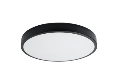 Plafonnier ONYX 60 noir LED 3000K