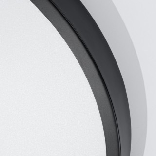 Plafonnier ONYX 60 noir LED 3000K