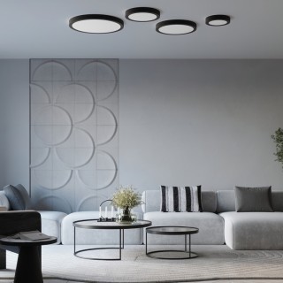 Plafonnier ONYX 60 blanc LED 3000K