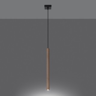 Lampe suspendue PASTELO 1 bois