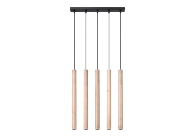 Lampe suspendue PASTELO 5L bois