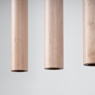 Lampe suspendue PASTELO 5L bois