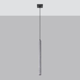 Lampe suspendue PASTELO 1 béton