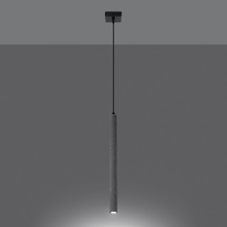 Lampe suspendue PASTELO 1 béton