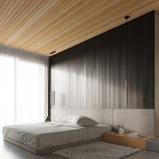 Lampe suspendue PASTELO 1 béton