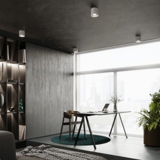 Plafonnier MIKA blanc