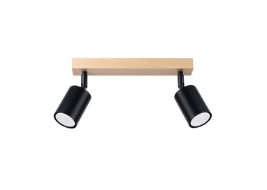 Plafonnier VERDO 2 noir