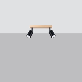 Plafonnier VERDO 2 noir