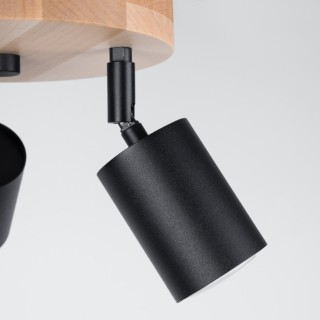 Plafonnier VERDO 3P noir