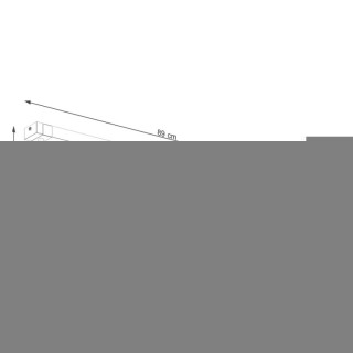 Plafonnier ZUCA 4 noir