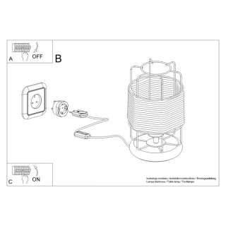 Lampe à poser GIZUR