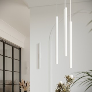 Lampe suspendue PASTELO 2 blanc