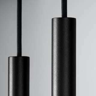 Lampe suspendue PASTELO 2 noir