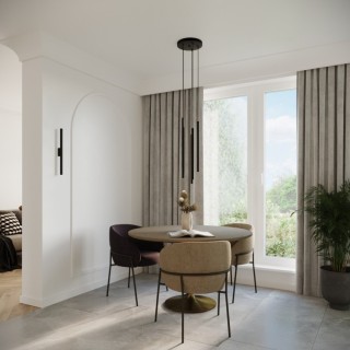 Lampe suspendue PASTELO 2 noir