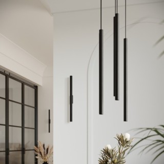 Lampe suspendue PASTELO 2 noir