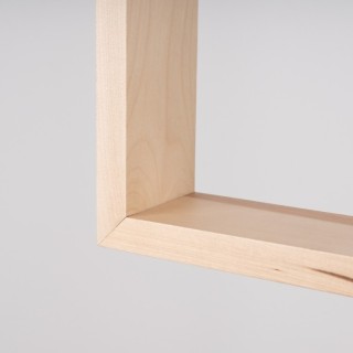 Lampe suspendue ARIES bois naturel