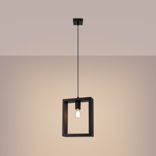 Lampe suspendue ARIES wengé
