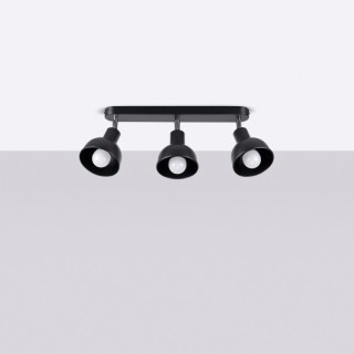 Plafonnier ELBA 3 noir