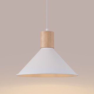 Lampe suspendue JAGA blanc