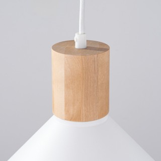 Lampe suspendue JAGA blanc