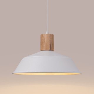 Lampe suspendue FANO blanc