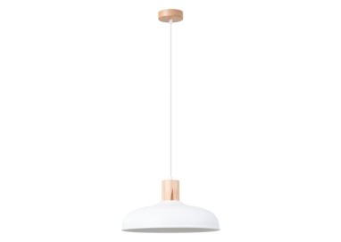Lampe suspendue INDY blanc