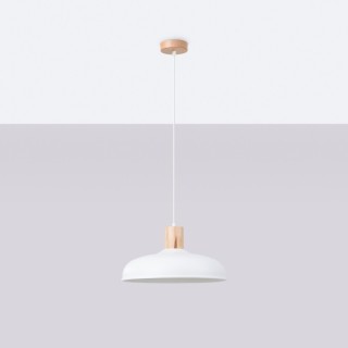 Lampe suspendue INDY blanc