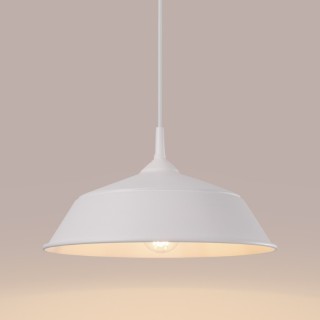 Lampe suspendue FRIKA blanc