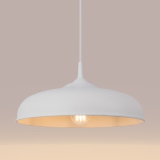 Lampe suspendue GINA blanc