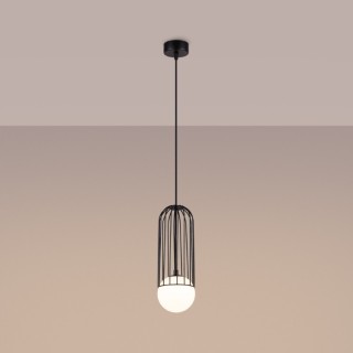Lampe suspendue BRINA 1 noir