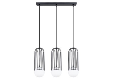 Lampe suspendue BRINA 3L noir
