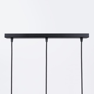 Lampe suspendue BRINA 3L noir