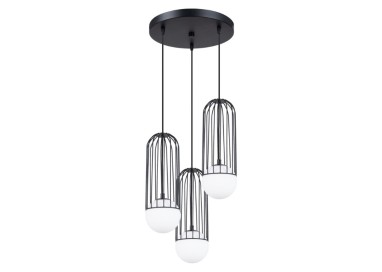 Lampe suspendue BRINA 3P noir