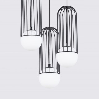 Lampe suspendue BRINA 3P noir