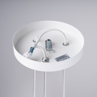 Lampe suspendue ARCHE 3P blanc