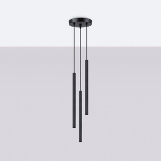 Lampe suspendue ARCHE 3P noir