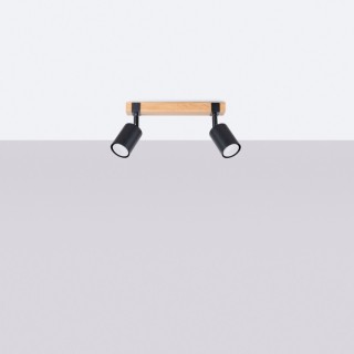 Plafonnier FAGER 2 noir