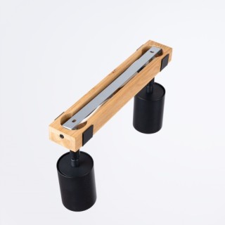 Plafonnier FAGER 2 noir