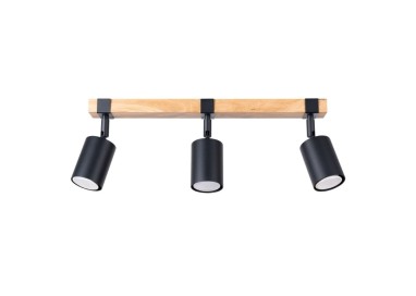 Plafonnier FAGER 3 noir