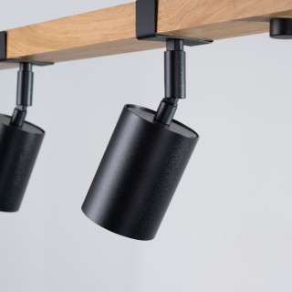 Plafonnier FAGER 4L noir